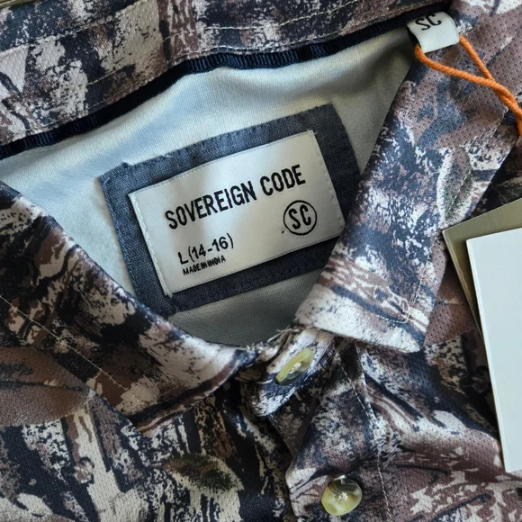 Sovereign Code Forest Print Shirt - Picture 4 of 8